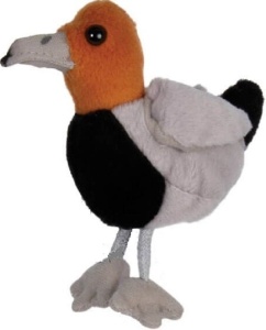 Păpușă cu degete, rață - Grebe cu cap brun