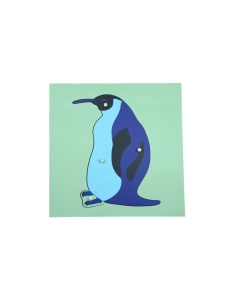 Puzzle Montessori cu pinguin