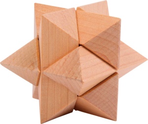 Set 4 puzzle Enigma, din lemn - Img 2