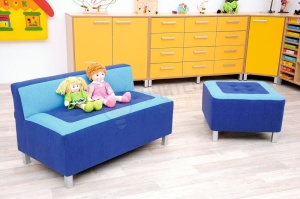Taburet Premium albastru - Img 5