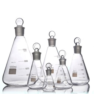 Balon conic cu robinet 250 ml