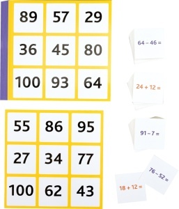 Bingo adunare și scădere la bingo până la 100 - Img 2