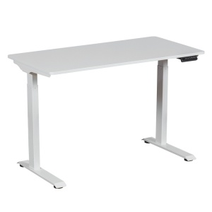 Birou ergonomic cu reglare a înălțimii Carmen CR-119 - alb