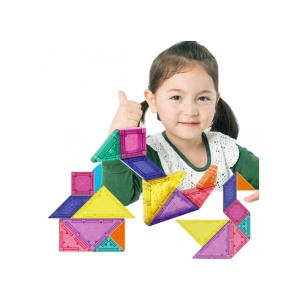 Blocuri magnetice Tangram - Img 2