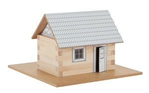 Casa din lemn DIY