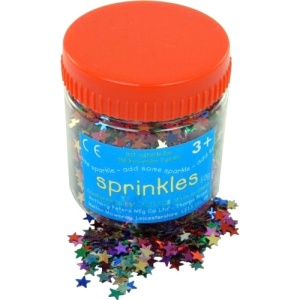 Confetti steluțe multicolore