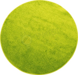 Covor rotund - diametru 70 cm - verde