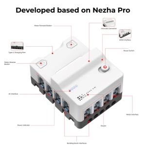 Nezha Pro micro:bit placă de extensie micro:bit