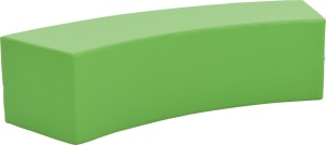 Paolo scaun lung, verde intens