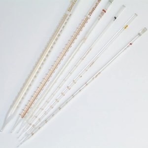 Pipetă de măsurare 2ml (gradare la 0,02ml) neagră - Img 2