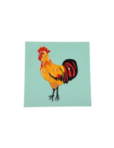 Puzzle Montessori cu cocoș - Img 1