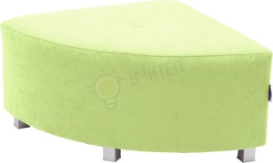 Scaun de colț - verde, înălțime 35 cm