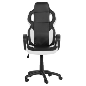 Scaun gaming Carmen 7510 - negru-alb - Img 2