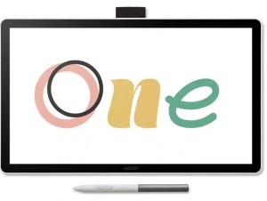 Tabletă grafică Wacom One Pen Display, 14", display interactiv