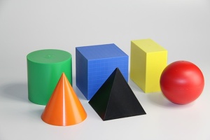 Corpuri geometrice solide (6 buc.)