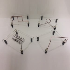 Demonstrator de câmp magnetic (set de 4 piese)