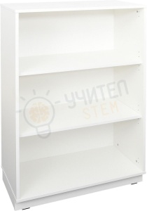 Dulap cu 2 rafturi, alb Quadro - L
