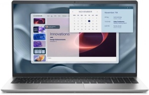 Laptop Dell Pro 15, 15.6" FHD, Intel Core 3, 8GB RAM, 512GB SSD, argintiu