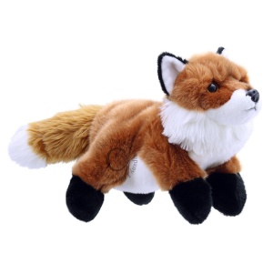 Păpușă pentru teatru, Vulpe, Seria Full body, 33 cm.