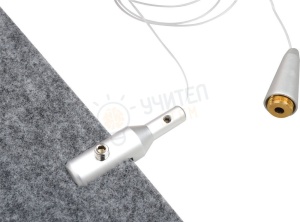 Paravan rectangular fonoabsorbant cu orificii - gri - Img 2