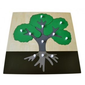 Puzzle Montessori Copac