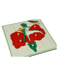 Puzzle Montessori - Floare - Img 2