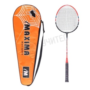 Rachetă de badminton, grafit (carbon) în husă - Img 2