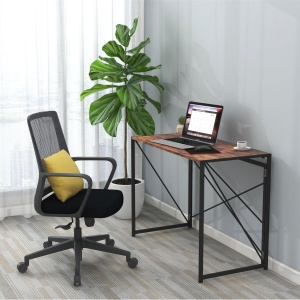 RFG Birou Soho, blat antichizat, metal negru, MDF, 1000 × 500 × 750 mm, peste clasa a VIII-a.