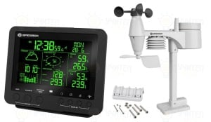 Stație meteorologică 5-in-1 cu display color, black