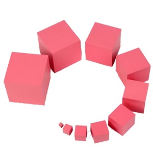 Turnul roz Montessori (0.7-7cm)