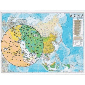 Asia – hartă politică