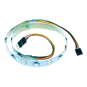 Banda LED Octopus Rainbow și conector GVS - 10 LED-uri