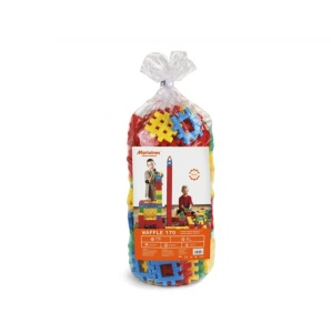 Constructor blocuri waffle - 170 piese