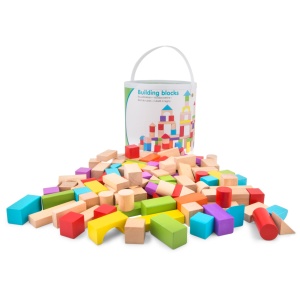 Constructor pentru copii - 100 de piese colorate