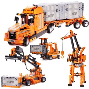 Constructor Set motorizat de echipamente portuare inginerești - Img 1