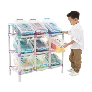 Organizator cu 9 cutii - sistem modular