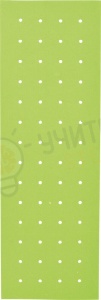 Paravan rectangular fonoabsorbant cu orificii - verde - Img 3