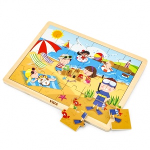 Patru anotimpuri Vara - puzzle din lemn