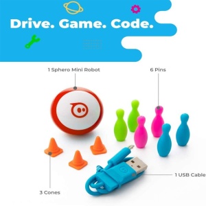 Set Sphero mini Robot-ball, 4 buc. roşu - Img 3