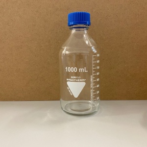 Sticlă transparentă din sticlă cu capac 1000 ml