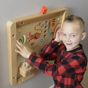 Tabla interactiva din lemn STEM Senses - Auz - Img 3