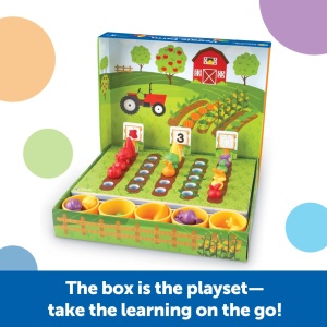 VEGGIE FARM set educațional pentru sortarea legumelor - Img 3