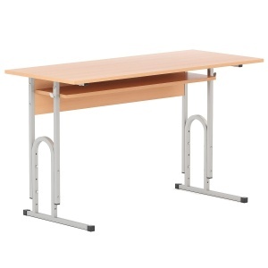 Birou Școlar Reglabil E-174/PK pentru Școli - Confort și Ergonomie
