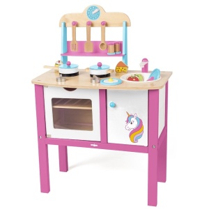 Bucatarie din lemn cu accesorii, Unicorn