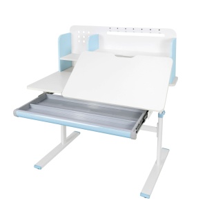 Ergo Light 1003A Birou cu înălțime reglabilă, albastru RFG - Img 4