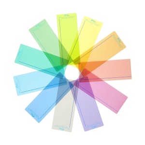 Ferestre colorate pentru citit 10 buc