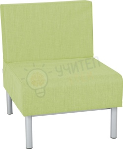 Fotoliu Inflam 2, individual - verde deschis