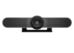 Logitech MeetUp Conference Solution, Black, Ultra HD 4K 30 fps, Up To 6 Seats, Super Wide 120°, Motorized PT, RightSight, RightLight, RightSound, 5x HD Zoom, Cameră web - Img 1