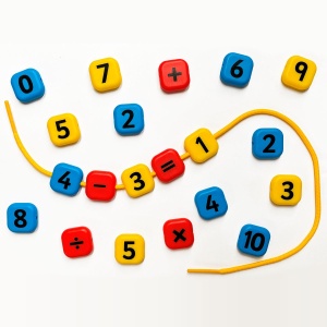 Mărgele matematice mari 21 buc.
