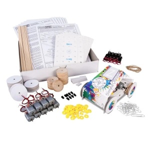 Pachetul atelier constructor TechCard pentru vehicule simple